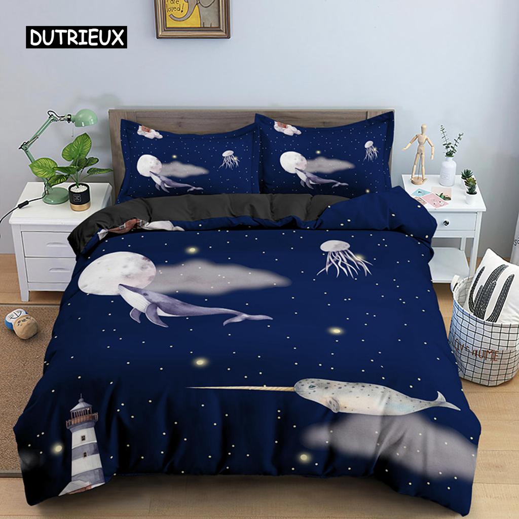 Soft And Comfortable Stylish Pattern Duvet Cover Set With Duvet Cover And Pillowcases King Queen Twin Sizes For Boys Girls And Kids