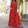 Women's Slip Dress Maxi Long Dress Retro Paisley Print Stitching Print Dress Spring & Summer Leisure Vacation