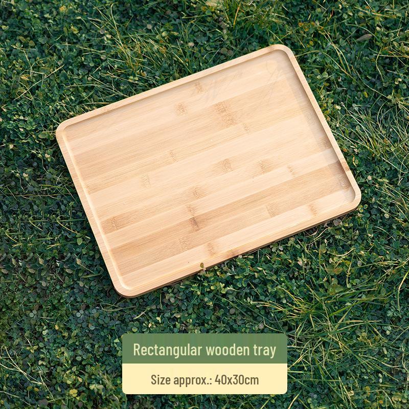 Picnic-Themed Photo Props: Outdoor Scene Decoration with Tablecloth and Tray for Food Photography.