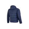 Nike Casual Windproof Warm Hooded Solid Color Cotton Jacket Men Jacket Blue DJ6311-451