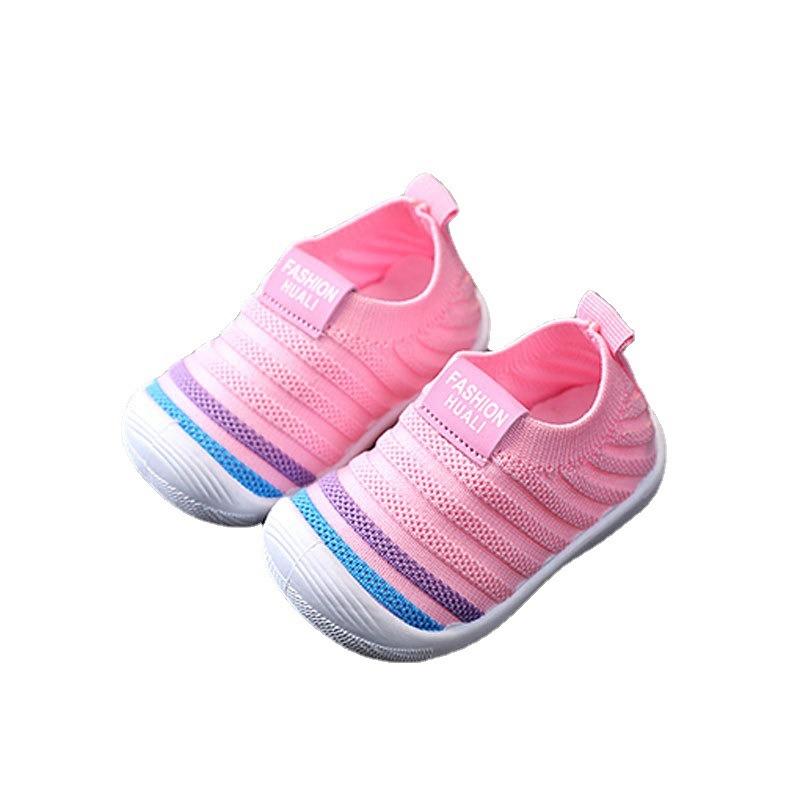 Infant Walking Shoes Baby Soft-Soled Non-Slip Unisex Cloth Shoes for Indoor & Outdoor Use Cute Soft Shoes for Kids