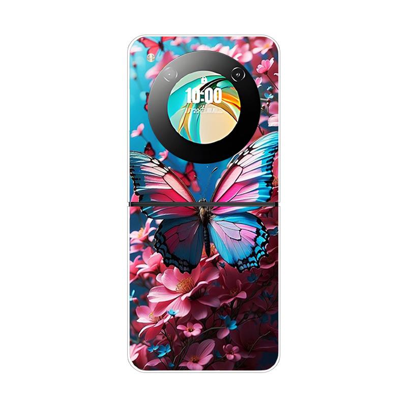 Etui na ZTE Nubia Flip Flip2 Luksusowe Modne Pokrowiec Przezroczyste Twarde Etui PC na Telefon Na ZTE Libero Flip Odporne na Wstrząsy Zderzak Obudowa