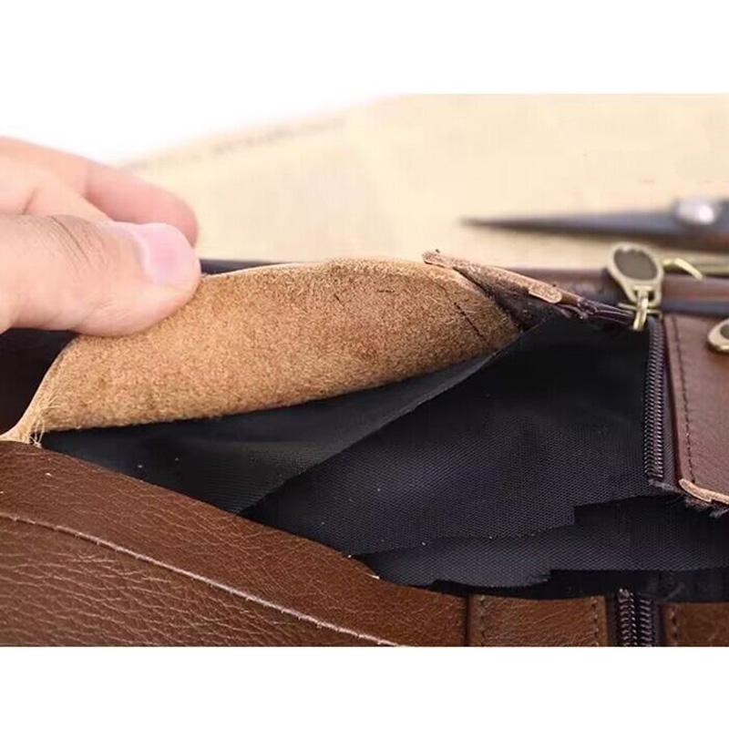 Retro Genuine Leather Men's Shoulder Bags Husband Small Crossbody Messenger Bag Leather Man Zipper Designer Party Bags Gift