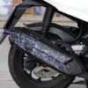 2026 Motorrad Auspuff Schalldämpfer Rohr Hitzeschild Schutz Abdeckung für Honda CLICK PCX Air Blade 125/150/160 Giorno125
