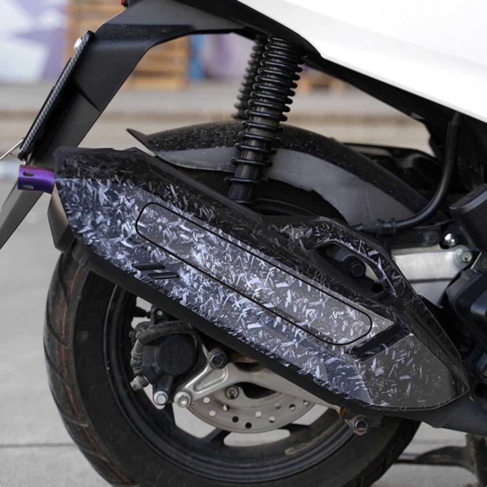 2026 Motorrad Auspuff Schalldämpfer Rohr Hitzeschild Schutz Abdeckung für Honda CLICK PCX Air Blade 125/150/160 Giorno125
