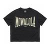 Mowalola 2026 Černé Box Fit Oversized Grafické Tričko Streetwear Bavlněné Tričko s Krátkým Rukávem Pánské Mladiství