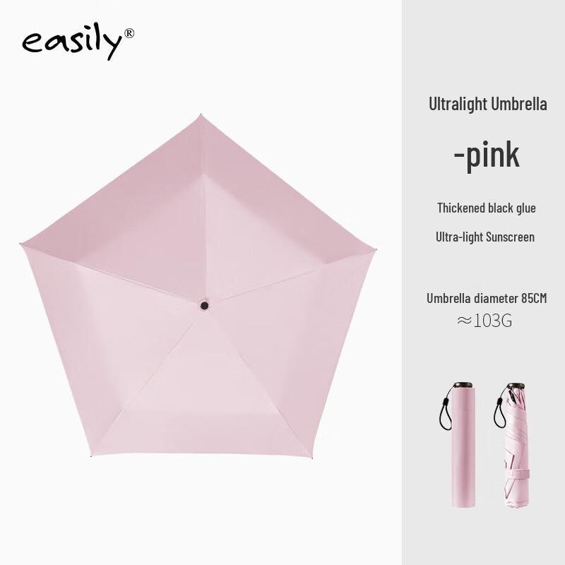 Easily Automatic 3-Fold Mini UV Protection Sun Umbrella