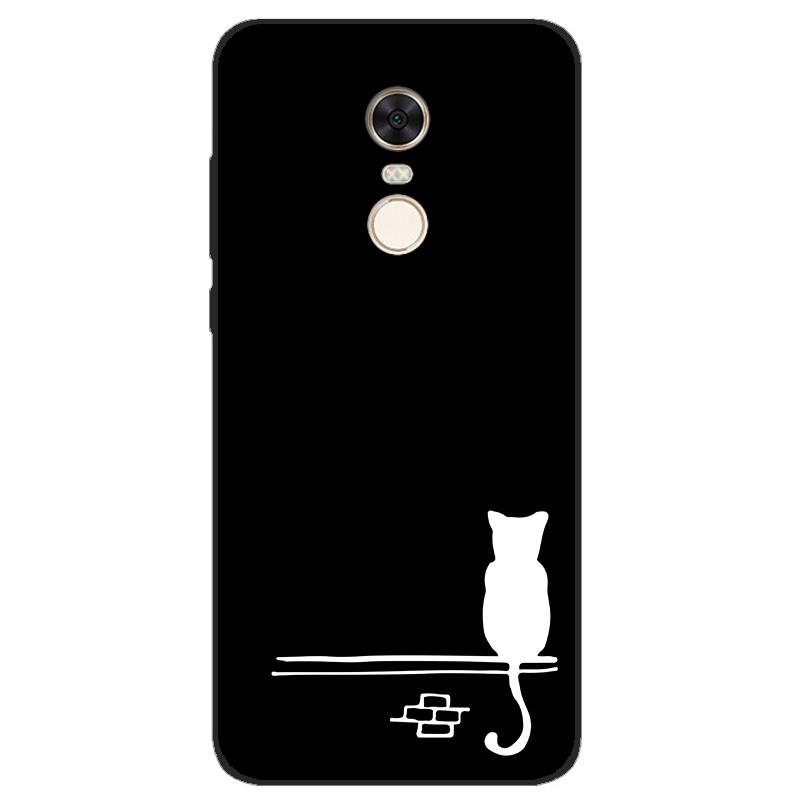 For xiaomi Redmi 5 Plus 5.99 Inch Case on xiaomi Redmi 5 5.7 inch Cover hongmi 5 Plus Phone Cases clear silicon back animal cat