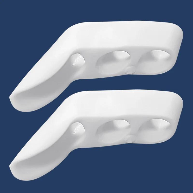 New Three Hole Little Toe Separator Overlapping Toes Bunion Blister Pain Relief Toe Straightener Protector Foot Care Tool 1 Pair