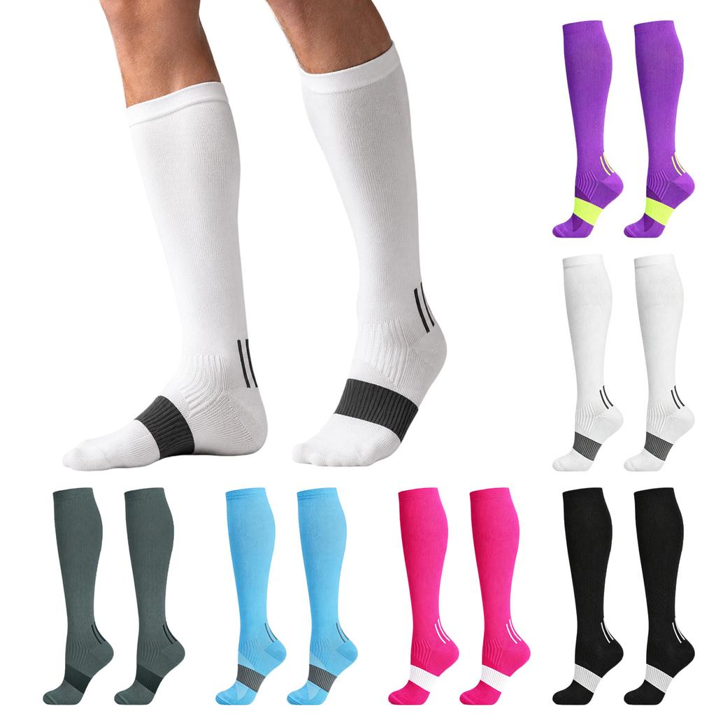 Men's Compression Socks for Running, Hiking and Travel – Athletic Support Socks for Joggers and Sports Enthusiasts