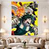 My Hero Academia Heroes Action Yellow Anime Poster Deku