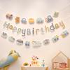 Colourful Banners Happy Birthday Letter Banners Hanging Banners Festive Decorations Party Decorations Home Decor