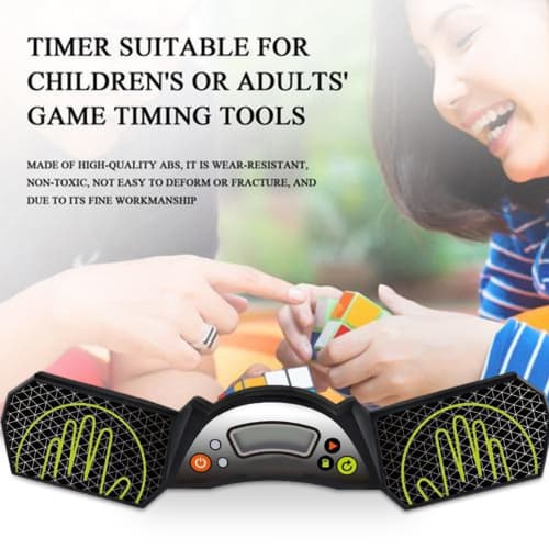 Speed ??Stacks Timer | Sports Stacking Timer | Rubik's Cube Stack Timer | Guncube Stack Timer | Speed ??Timer with Display, Designed for Competitive C