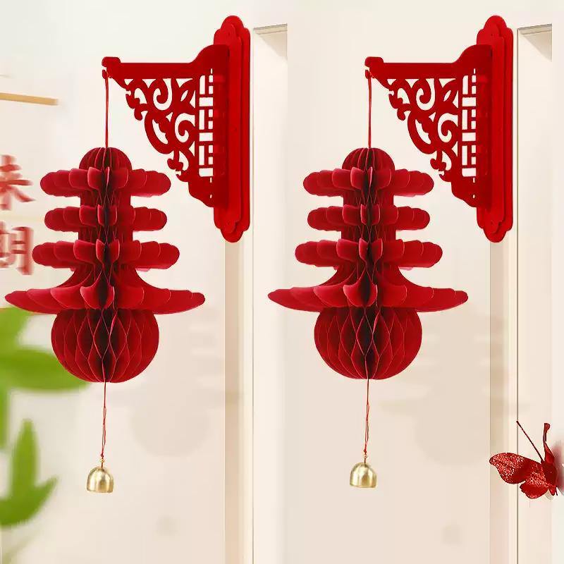 Horse Year Year Decorations Festive Door Hangings For 2026 Year'S Day Spring Festival Scene Decorations
