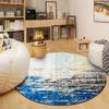 Nordischer Teppich Einfache Geometrie Wohnzimmer Couchtisch Teppich Schlafzimmer Bettseite Voll von Computer Schaukelstuhl Matte