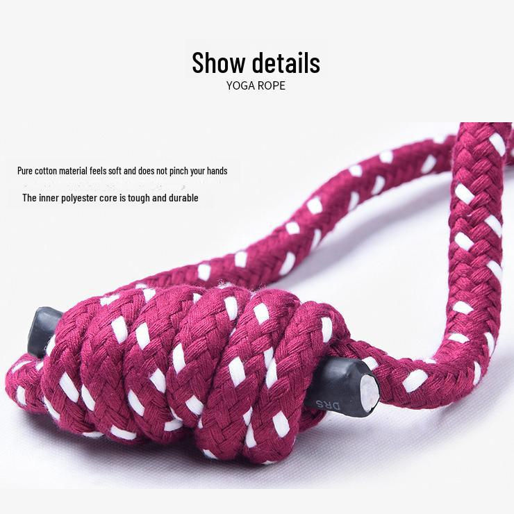 Professionellt Iyengar Väggrep Set: Anti-Gravity Yoga Hjälpmedel med Ren Bomullssnodd för Luftakrobatik