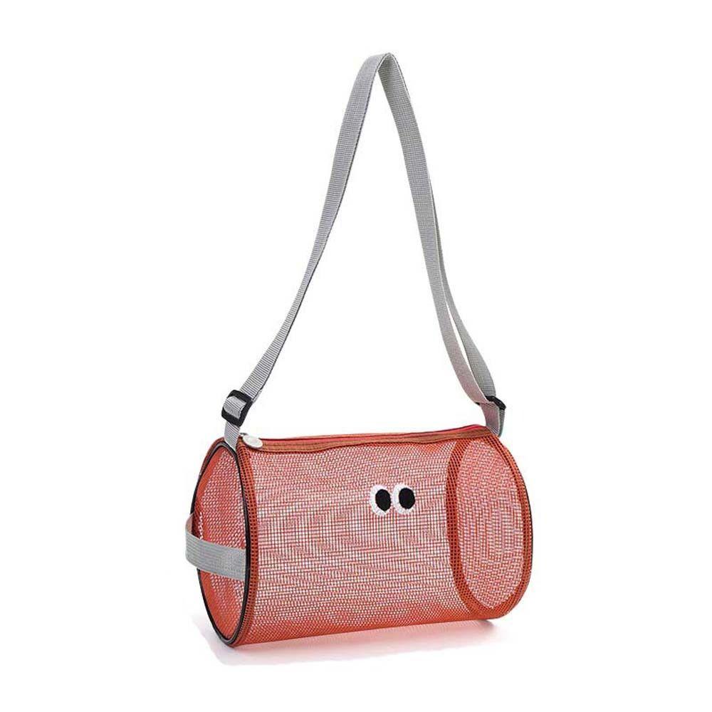 Handbag Mesh Shoulder Bag Korean Style Water Bottle Drawstring Bag Mesh Crossbody Bag  Summer