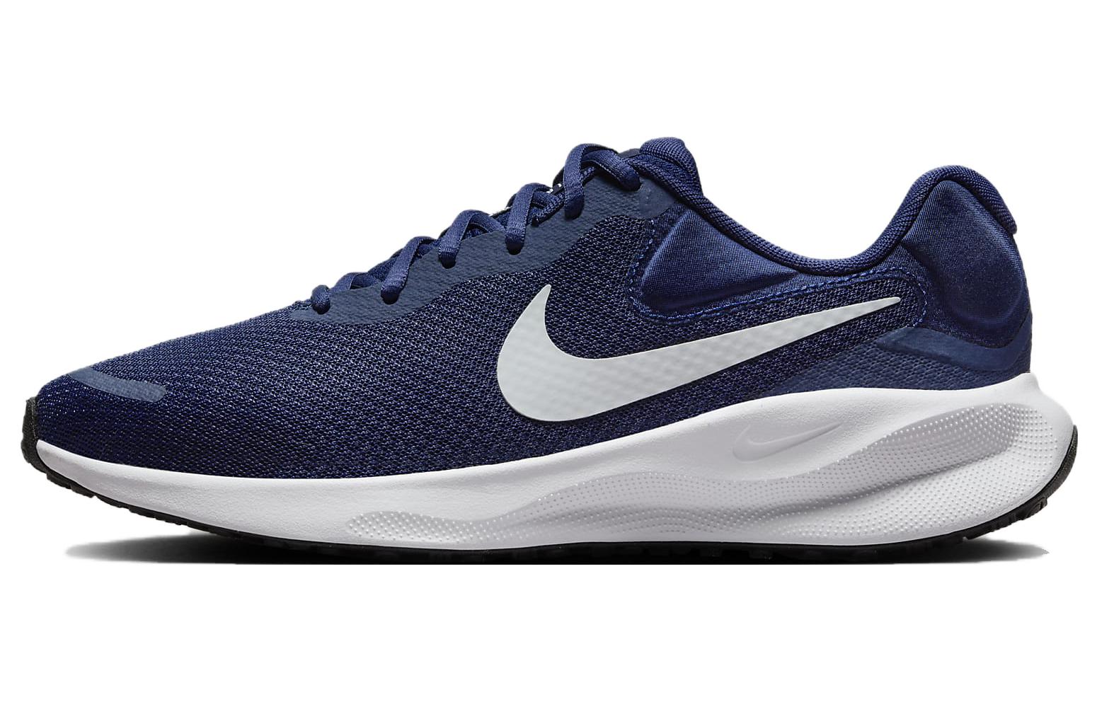 Nike Revolution 7 Midnight Navy Black White Pure Platinum FB2207-400 43