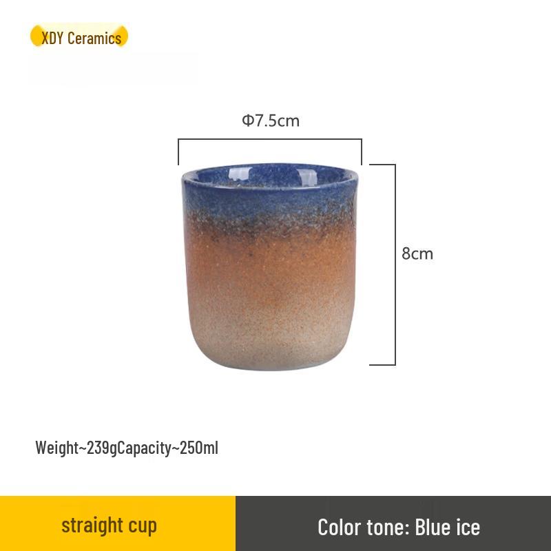 OLOEY Retro Ceramic Mug Set (3-Pack)