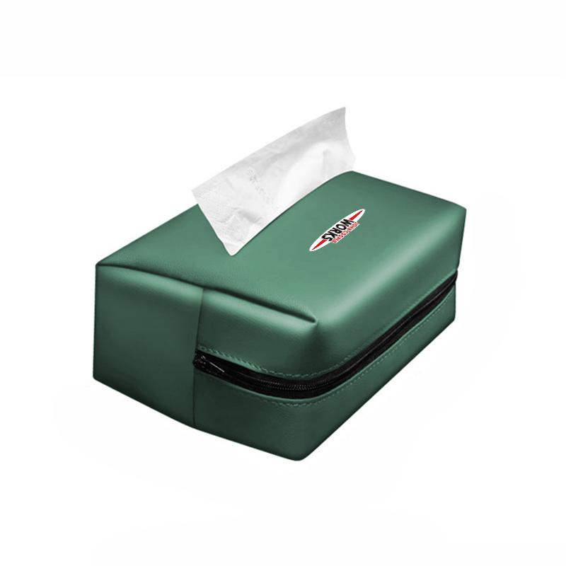 Leder Auto Taschentuchtasche Papiertuch Aufbewahrungsbox Für MINI One Cooper JCW Countryman Clubman Cabrio Paceman Coupe Radnabe F57 F55