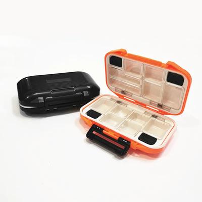 Professional Waterproof Double Sided Fishing Tackle Box with 12 Accessories - Hook & Bait Storage Organizer for Fishing Gear Too