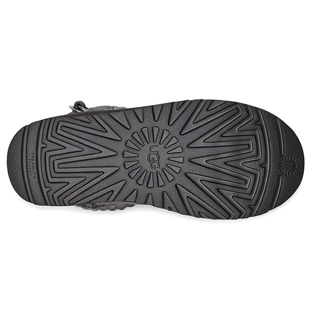 New UGG Classic Solene Mini Cozy Stay Warm Outdoor Casual Gray Women's 1113463-CHRC