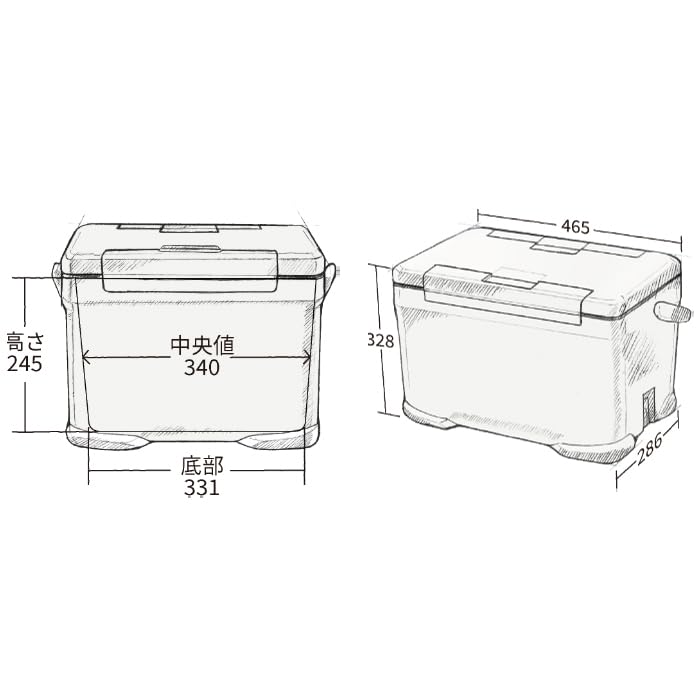 Shimano Ice Box NX417X Medium Gray 17L