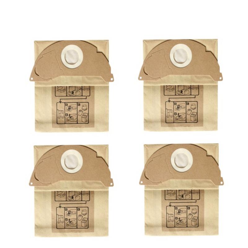 Dust Bags For Karcher WD2250 A2004 A2054 MV2 WD2 Robot Vacuum Cleaner Parts Garbage Bag Paper Bags Replacement Accessories