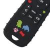 1PC Silicone Baby Toys TV Controle Remoto Forma Mordedor Brinquedo BPA Livre Silicone Dentição Brinquedo Mastigação Sensorial Acessórios Bebê