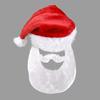 Gift Santa Hat and Beard Costume Cosplay Clothing New Year Red Christmas Santa Hats