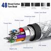 Original USB-C Cable For Apple iPhone 17 Pro Max PD 60W Fast Charging For Huawei Xiaomi Samsung Type C Weaving Cable Accessories