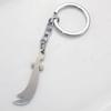 Islam Muslim HZ Zulfiqar Sword of Imam Ali Stainless Steel Key Ring  , HZ . Ali  Key Chain