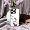 H-horse Art Phone Case For iPhone17,16,15,14,13,12,11 Plus,Pro Max Candy Silver Plated Inside Cover
