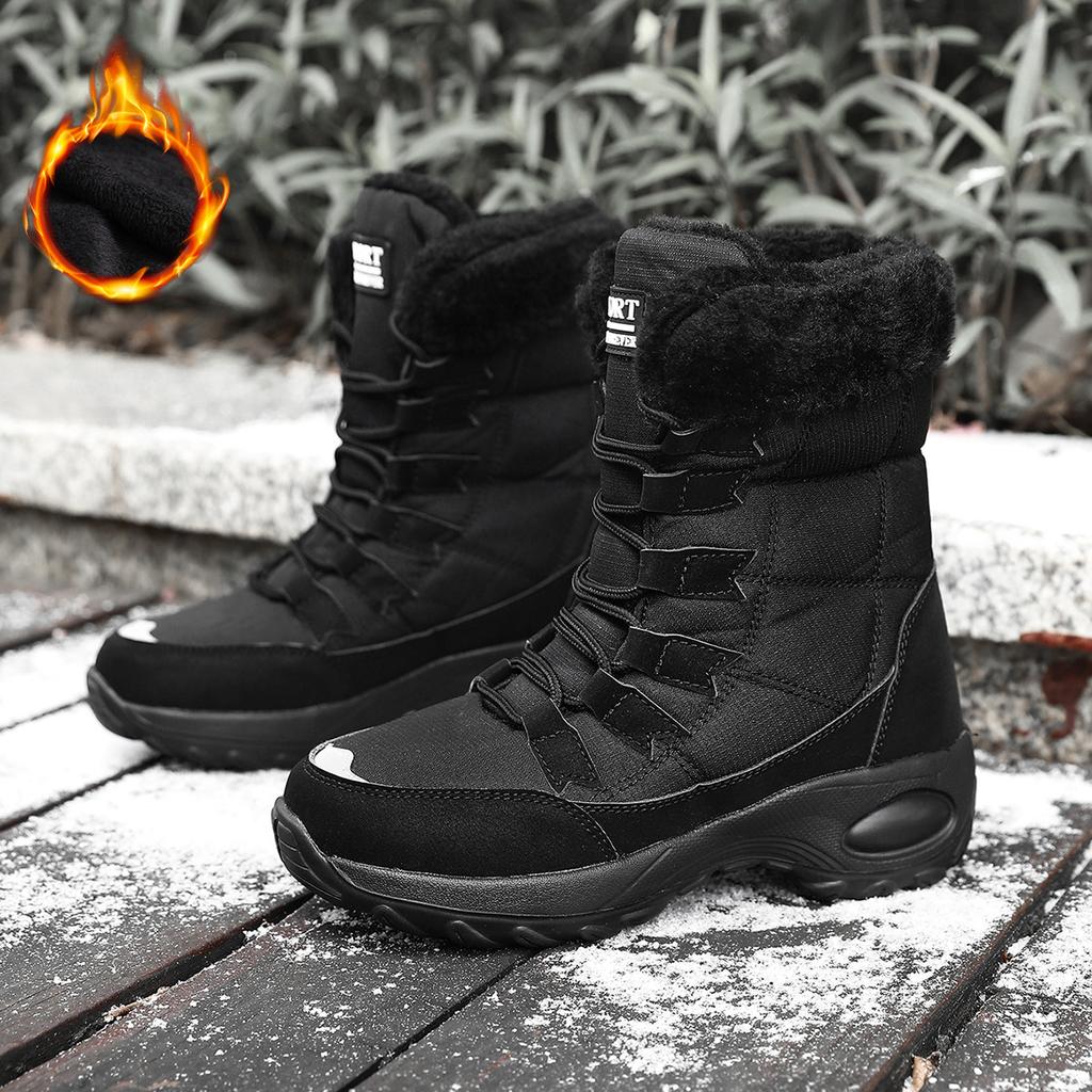 Mid Calf Waterproof Snow Women Comfortable High Hiking