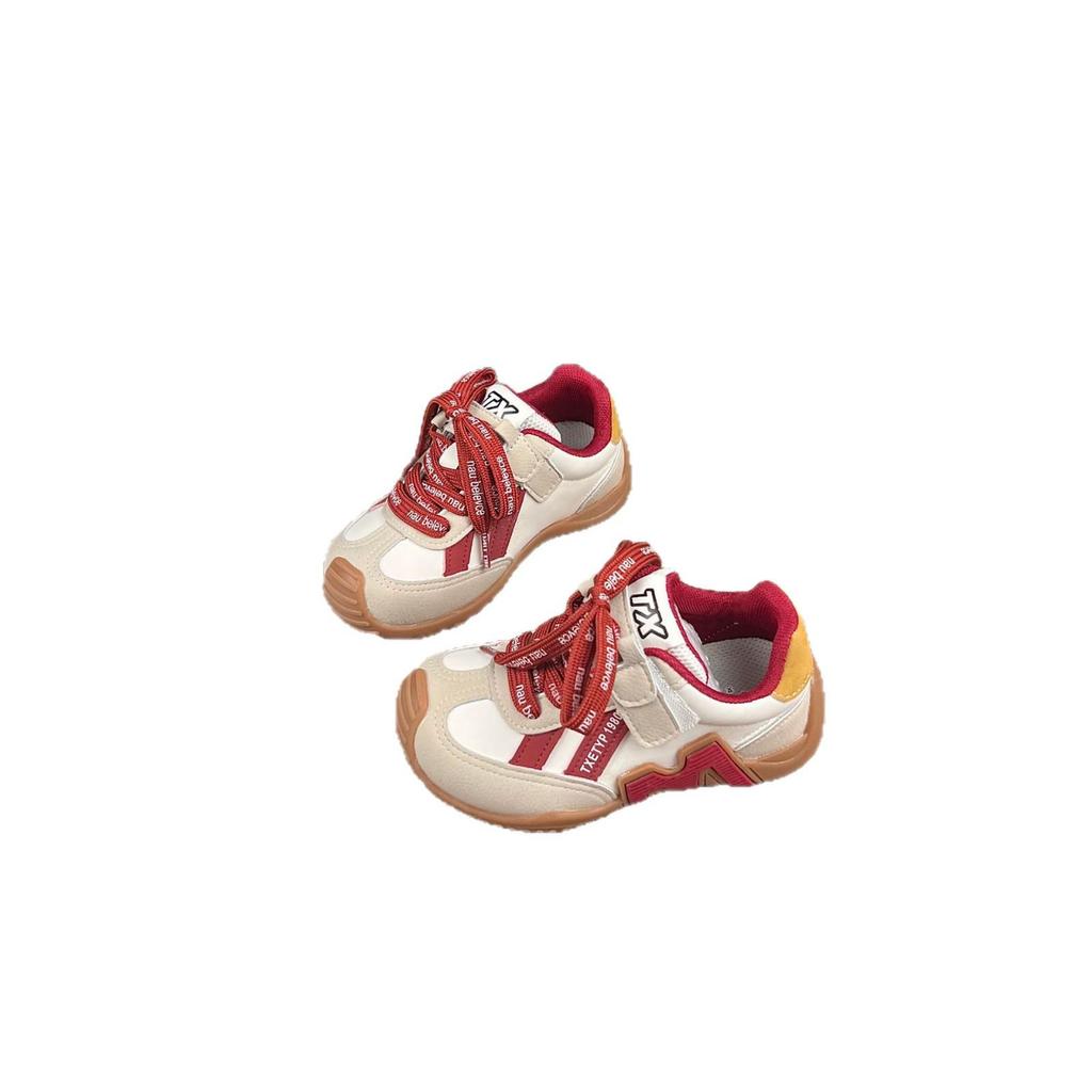 2026 Vår/Höst Andningsbara Halkfria Sportskor för Pojkar & Flickor - Snygga, Mångsidiga Anti-Spark Sneakers för Studenter