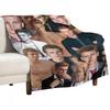 Hayden Christensen Photo Collage Throw Blanket Decoratives Nap Luxury Throw Funny Gift Plush Luxury St Blankets