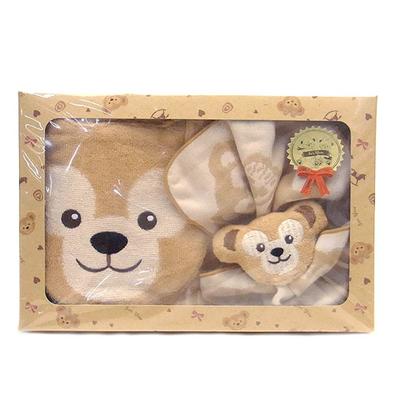 Duffy Geschenkset 2 Mullwindeln (Lätzchen, Taschentücher, Rassel) [DisneySea Exklusiv]