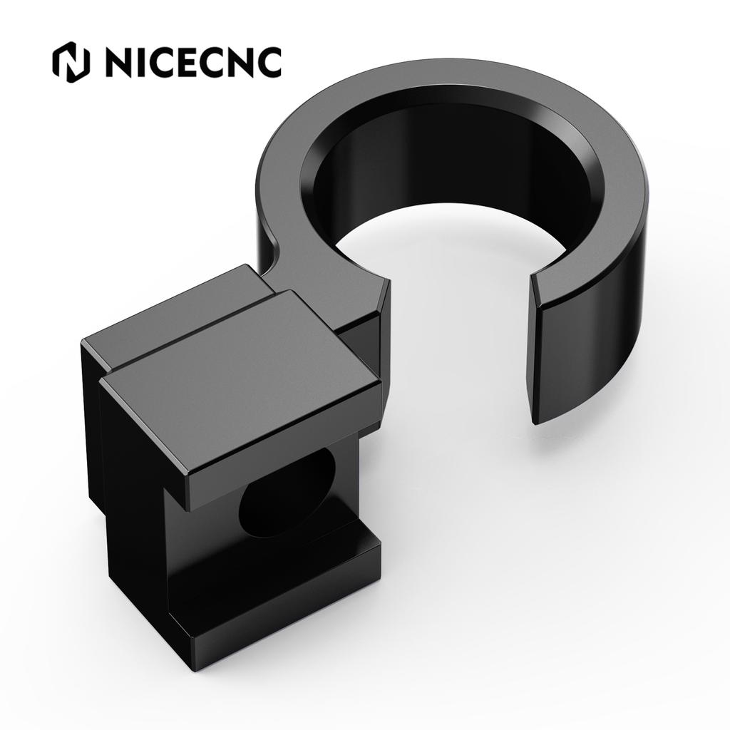NICECNC For Suzuki DRZ400SM DR-Z 400 SM 2005-2024 Motorcycle Aluminum Brake Line Hose Clamp Holder For Suzuki RMX450Z 2010-2011