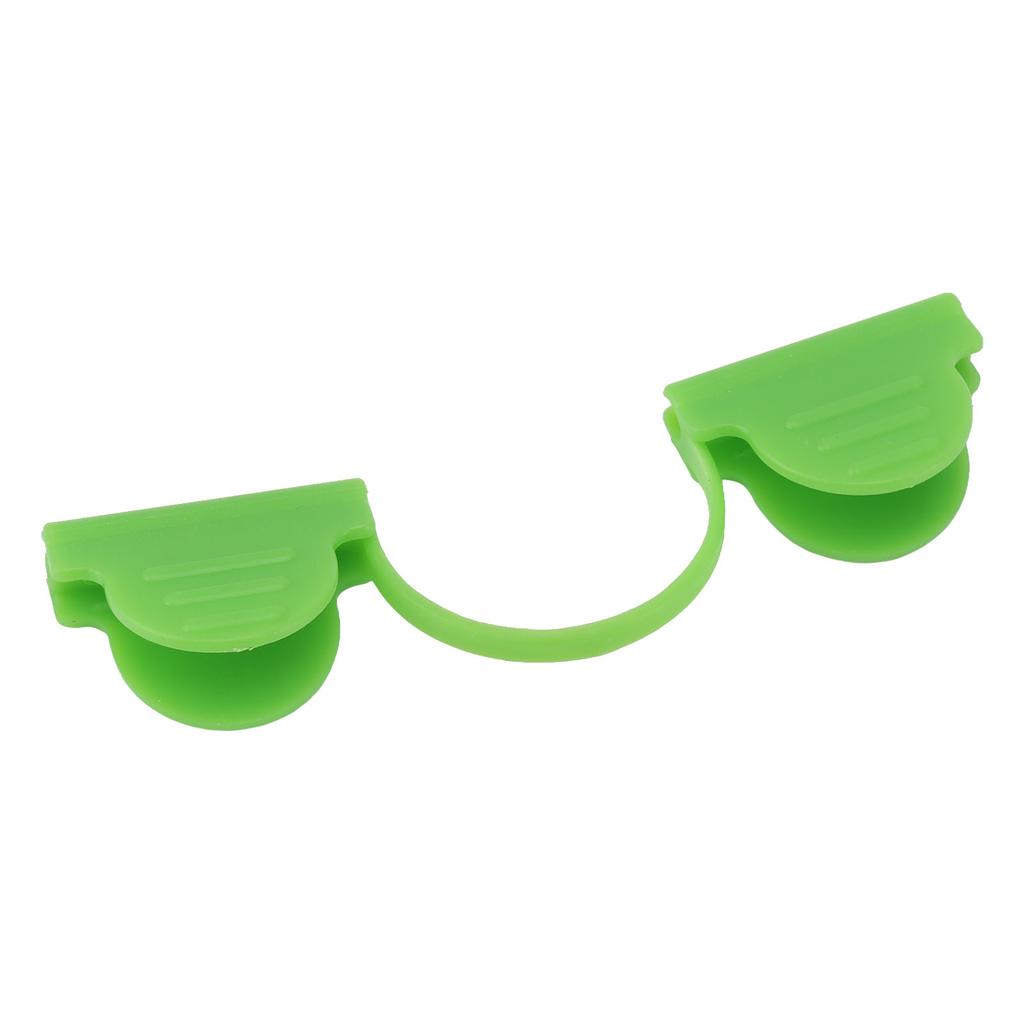 100PCS Greenhouse Arch Frame Double Head Plastic Clip Heating Press Film Clip Clamp 4mm