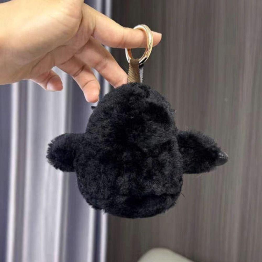 Stuffed Animals Plush Monkey Toy Real Wool Fur Key Chains Gorilla Fur Key Chains Car Keyring