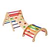 Pikler Dreieck Set 5in1 Montessori Kletterspielzeug Kleinkinder Groß Bunt