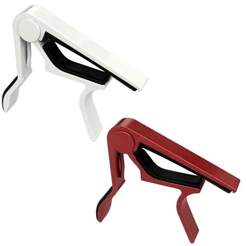 Guitar Capo for Acoustic and Electric Guitars Single Handed Capos Black