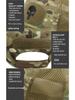 Taktische Camouflage-Baseballkappe für Spezialeinheiten mit Netz und Klettverschluss