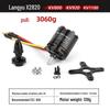 Langyu X2820 Brushless Motor with Rear Shaft