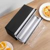 Refillable Cling Film Cutter Plastic Aluminum Foil Cutting Machine Stretch Film Cutter  for Kitchen