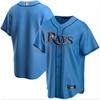Vollständig bestickter Tampa Bay Rays Herren Cardigan Jersey Blank Baseball Uniform