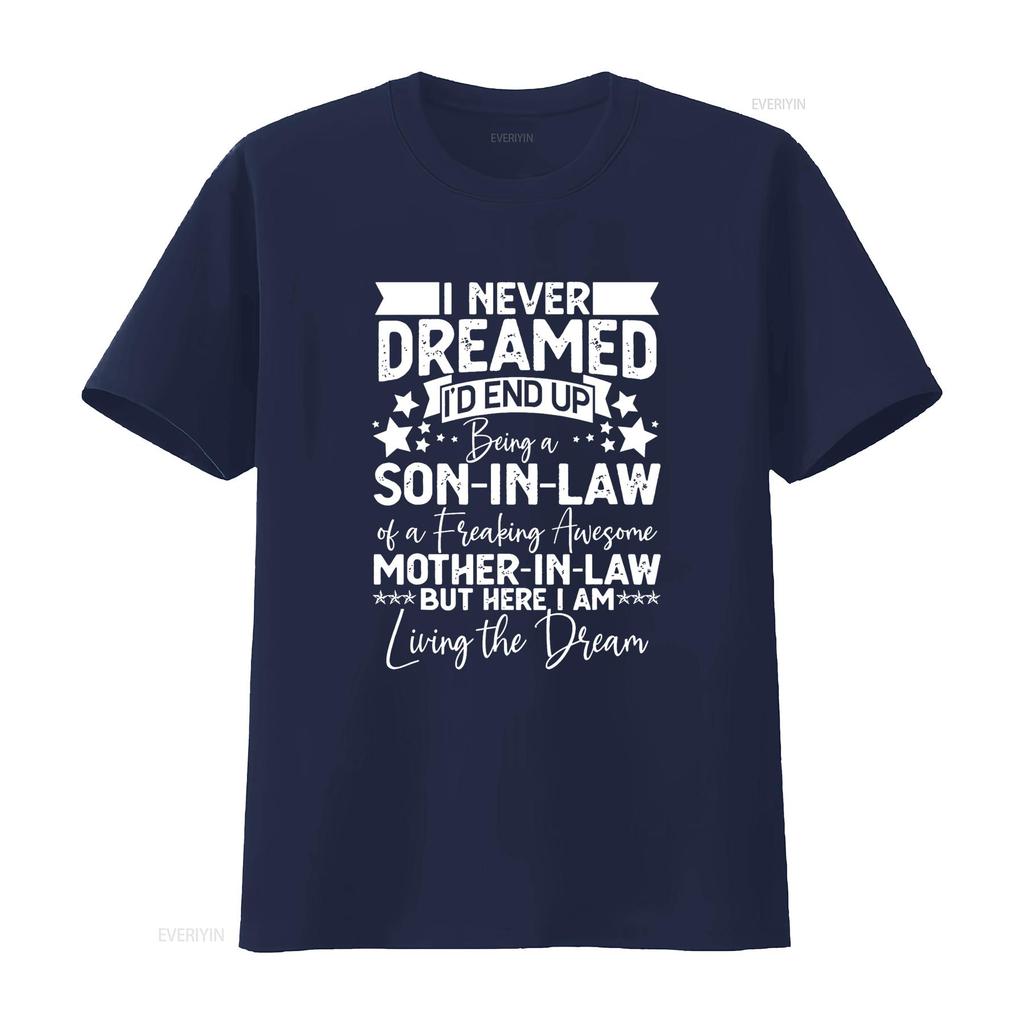 Lustige Schwiegersohn Geburtstagsideen Tolles Mutter T-Shirt vintage gewaschen Streetwear Atmungsaktiv Leicht modisch Weich