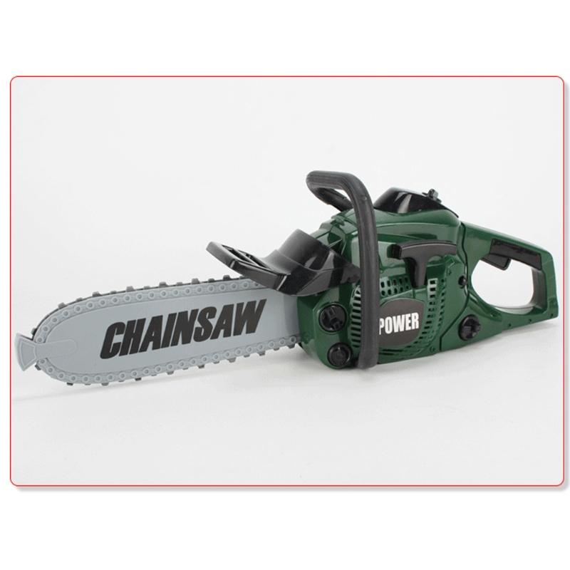 Simulation Construction Tool Realistic Chainsaw Toy for W/ Safety Blade Sawtooth  Game Set Toddlers STEM Toolb