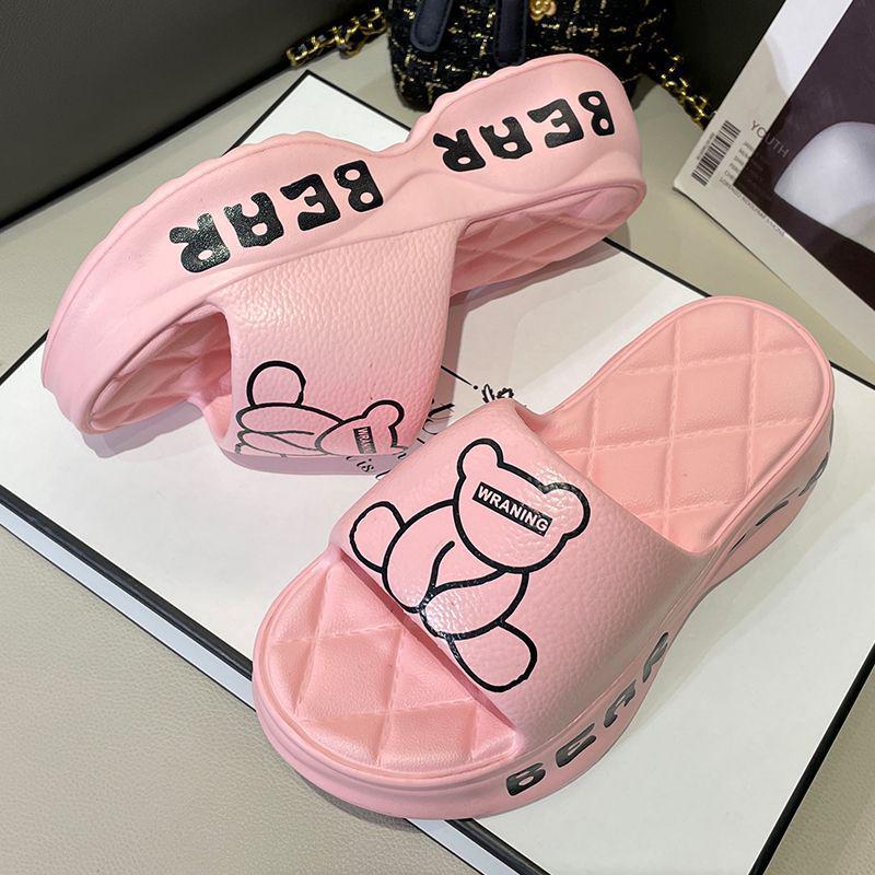 2023 Women's Fashion Thick-Soled Heightening Non-Slip Slippers for Indoor & Outdoor Winter Wear