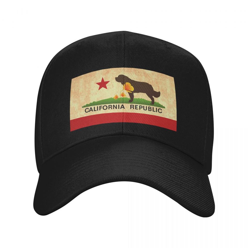California Flag Face Mask Baseball Cap Hood black Hat Man For The Sun Luxury Man Hat Golf Wear Men Women's